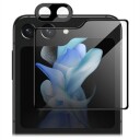 Samsung Galaxy Z Flip5 Imak Herdet Glass Beskyttelsessett Svart Kant