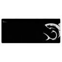 White Shark Gaming Musematte XL 80x35cm Svart Hvit
