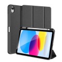 Dux Ducis Domo iPad (2022) Tri-Fold Smart Folio-etui Svart