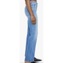 Mother Dame Jeans Blå W26,