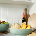 Staub Serveringsskål i keramikk 28 cm, eukalyptusgrønn