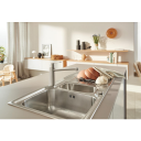 Grohe K500 kjøkkenvask 100x50 cm rustfritt stål