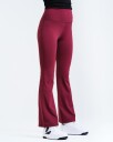 LEVITY Lotus Flare Pants Burgundy L