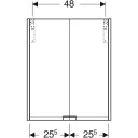 Ifö Option Bas speilskap, 55x66,2 cm, hvit