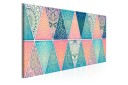 Bilde Oriental Triangles 5 Parts Narrow 225x90 Artgeist sp. z o. o.