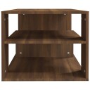 vidaXL Salongbord brun eik 100x50x40 cm konstruert tre