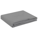 vidaXL Bordduk Torget Lysegrå 140 x 140 cm Polyester