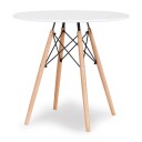 Moderne spisebord salongbord kjøkkenbord 80 cm