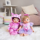 Tiny Treasures Fawn Twin Pack Dukkeantrekk