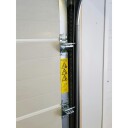 Garasjeport Grimstadporten SNP Ribbed Flush Hvit