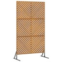  Zaunpaneler 100 x 50 x 180 cm Rustfritt stål