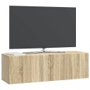  Vegghengt TV skap Sonoma eik 98 x 31 x 30 cm Konstruert tre