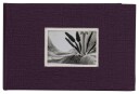 DÃRR Slip-in innbundet fotoalbum 40 UniTex (10x15cm) Lilla