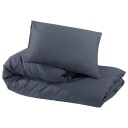 vidaXL Sengesett antrasitt 240x220 cm bomull