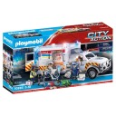 Playmobil City Action Redningskjøretøy: Amerikansk Ambulanse 70936