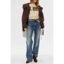 R13 Dame Jeans Blå W28,