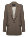 Bruuns Bazaar Cindysusbbfrida Blazer - Khaki green - 38