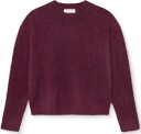 STUDIO FEDER Nina Hairy Strik   Burgundy   XS