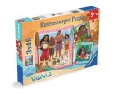Ravensburger Vaiana 2 Puslespill 3 x 49 brikker 5+Ã¥r