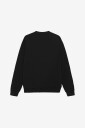 Les Deux   Collegegenser Signature Print Sweatshirt   Svart