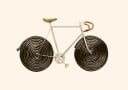 Licorice Bike Poster Plakat / 30x40cm