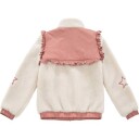 WoolLand Stryn Fleece Jacket Jente Burned Rose 110 116