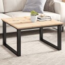  Bordplater 2 stk 80x40x1,7 cm rektangulær heltre furu 847414