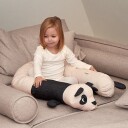 Roommate Lang Pute Panda Hvit