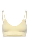 Organic Basics Seamless Waffle Triangle Bralette   Yellow   L