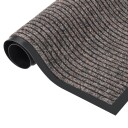 vidaXL Dørmatte stripet beige 40x60 cm
