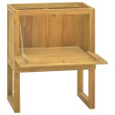 vidaXL Baderomsskap 60x45x75 cm heltre teak