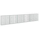vidaXL Gabion med 3,5 mm tråd og 5x10 cm mesh 550x20x100 cm