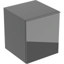 Geberit Acanto sideskap 45,2x47,5 cm grått glass