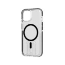 Tech21 Evo Crystal Kick MagSafe Mobildeksel til iPhone 15 Pro Max Clear/Black