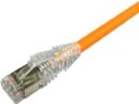 NETCONNECT Patchkabel kat 6A S/FTP PiMF, længde: 2,0 m farve: orange med LSZH kappe