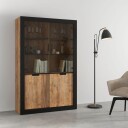 Vitrineskap Tudor 4 dører -