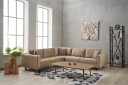 Kaletea Sofa m. Divan 4 seters   Beige