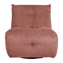 Recliner hvilestol Selor med manuell mekanisme - rosa