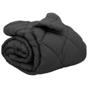 vidaXL Vinter Dynen Antrasitt 200 x 220 cm Mikrofiber