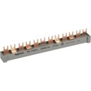 Legrand Gaffelløkkesamleskinne 2P 1 Rad 12 Gafler L1+N, L2+N, L3+N