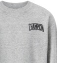 Champion Collegegenser   Grey Melange m. Logo   Champion   13 14 år 158 164   Collegegenser   Grå