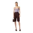 Elisabetta Franchi Dame Shorts Brun M,