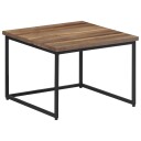  Stablebare sofabord 2 stk heltre teak 8721012117532