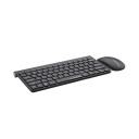 Wozinsky Trådløst Tastatur og Kompakt Mus Sett Svart
