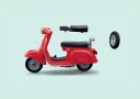 Playmobil Volkswagen 60s Vespa Garage