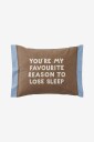 Ellos Home   Putevar Lose Sleep 50x60 cm   Brun