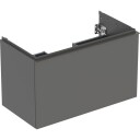 Geberit Acanto servantskap 88,8x47,5 cm matt grå