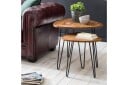 Portuondo Settbord 2-pk 60 cm - Brun