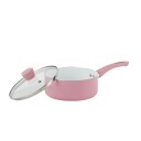 Nova Dynamic Kasserolle Keramisk Bunn 18cm Rosa