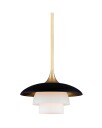 Barron taklampe antikk messing